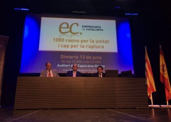 Imagen de archivo de un acto de Empresaris de Catalunya. Foto: Empresaris de Catalunya
