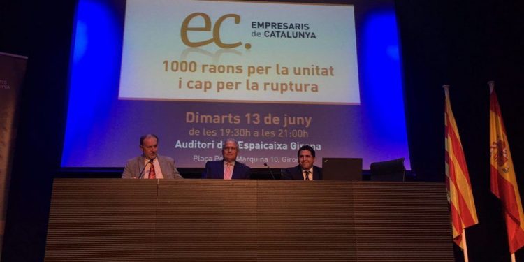 Imagen de archivo de un acto de Empresaris de Catalunya. Foto: Empresaris de Catalunya