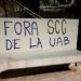 PIntada contra Societat Civil Catalana en la UAB