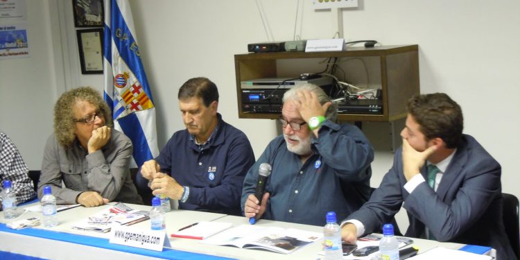 Julio Pardo con Rafa Marañón. Foto: S.F