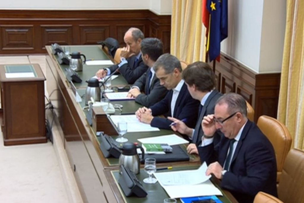 Comparecencia Congreso de los Diputados José Rosiñol