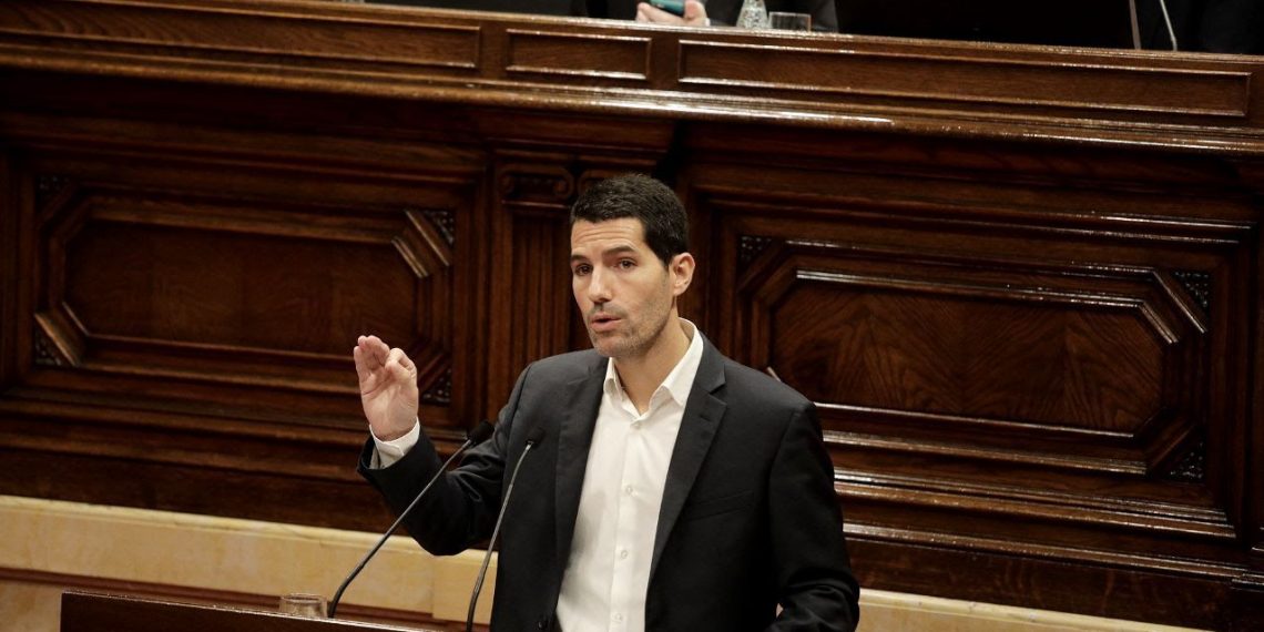 Nacho Martín Blanco (Cs), en el Parlament