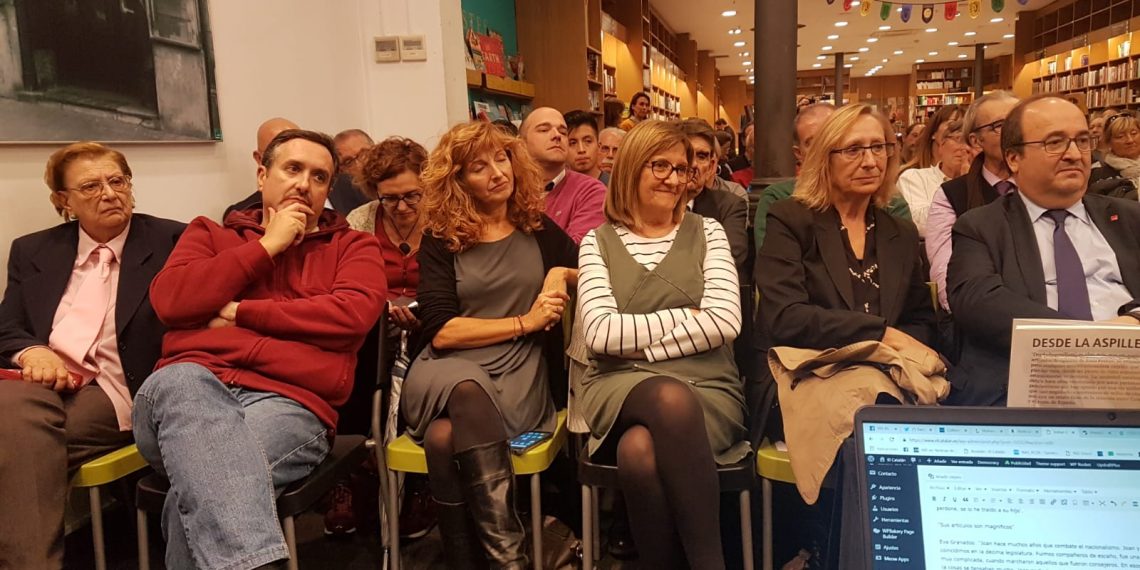 Miquel Iceta Carme Figueres presentación Desde la aspillera Joan Ferran