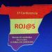 Cartel 1ª conferencia Roj@s, corriente interna de PSC
