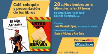 Tarjetón presentación Mataró Pau Guix y Sergio Fidalgo