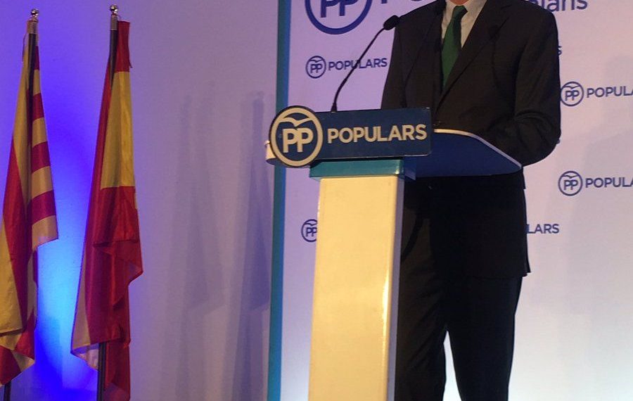 Xavier García Albiol en el Congreso del PPC