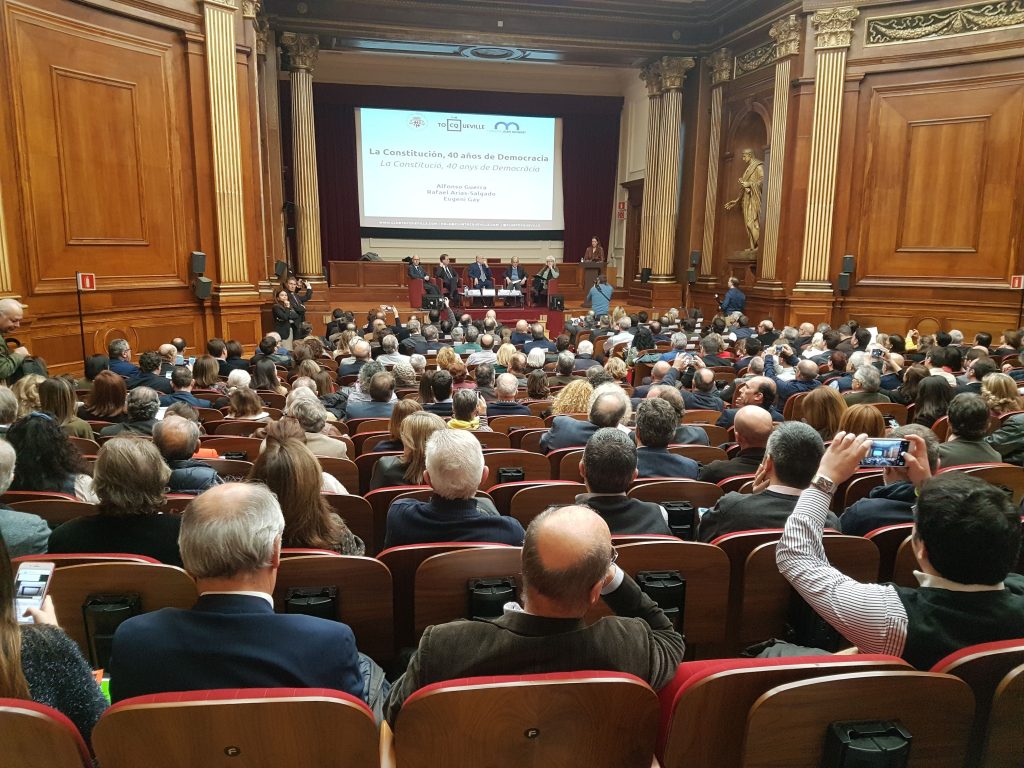 La Constitución, 40 años de democracia en el Colegio de Abogados de Barcelona