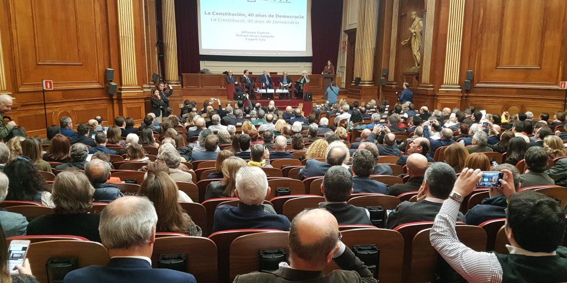 La Constitución, 40 años de democracia en el Colegio de Abogados de Barcelona