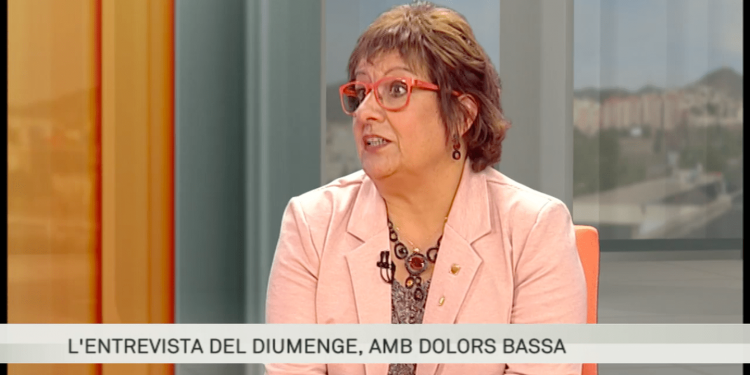 Imagen de archivo de Dolors Bassa en TV3.