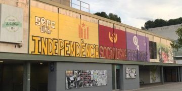 Imagen de archivo del mural de la UAB. Foto: Impulso Ciudadano