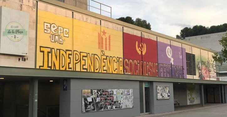 Imagen de archivo del mural de la UAB. Foto: Impulso Ciudadano