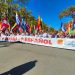 Foto de archivo de una manifestación del 12-O en Barcelona