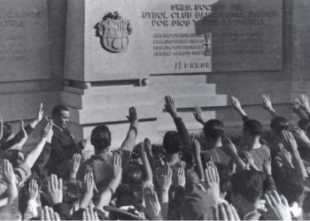 Monumentos a los caídos en el campo del Barça,