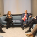 Imagen de archivo de Santos Cerdán con Puigdemont. Foto: PSOE