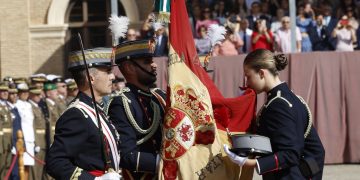 Jura de bandera de la Princesa Leonor (foto: Casa Real)