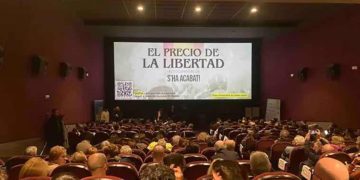 Foto de archivo de la presentación en Barcelona