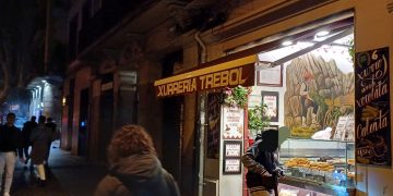 Los churros de chocolate de la Trébol tienen fama. Foto: elCatalan