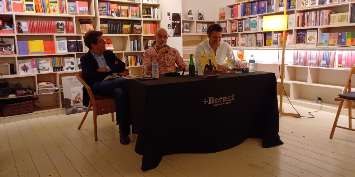 Luna, Soler y Ellakuría, en la presentación de 'El regreso del Vivales'