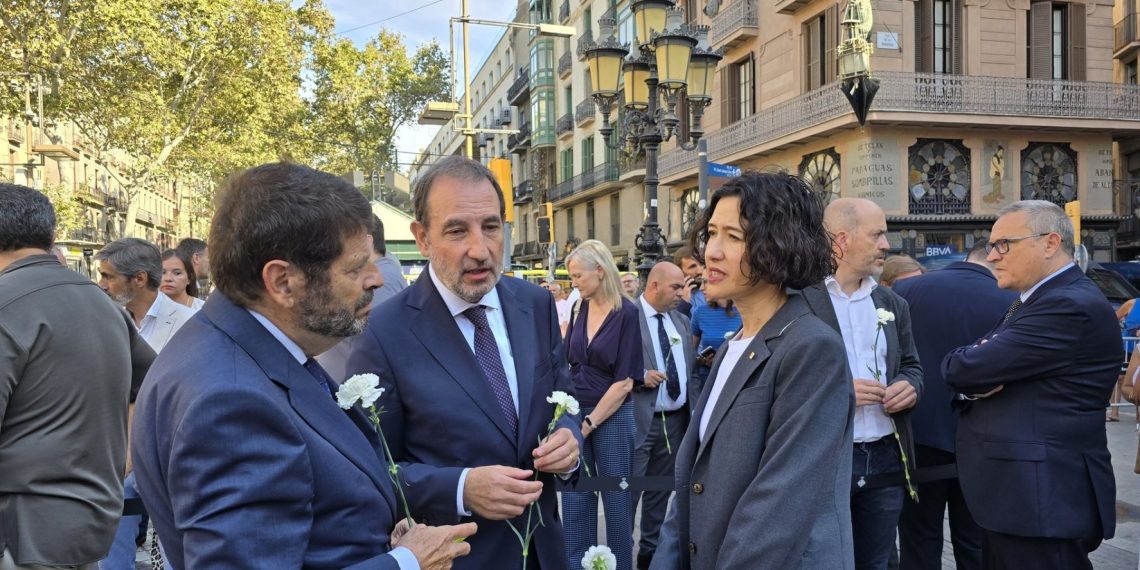 Ramón Espadaler y Núria Parlon en una imagen de archivo. Foto: @UnitsCat.