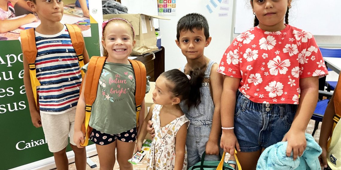 La Fundación "la Caixa" acompaña a 65.000 niños en la vuelta al cole. © Víctor Molino. Fundación "la Caixa"