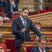Ignacio Garriga en el Parlament. Foto: VOX