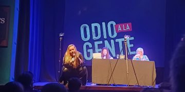 Imagen de archivo de una actuación de 'Odio a la gente'. Foto: Sergio Fidalgo.