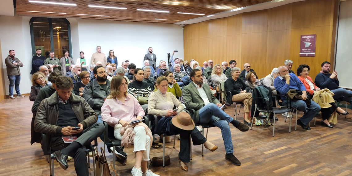 Ignacio Garriga, en las Jornadas sobre Libertad Lingüística.