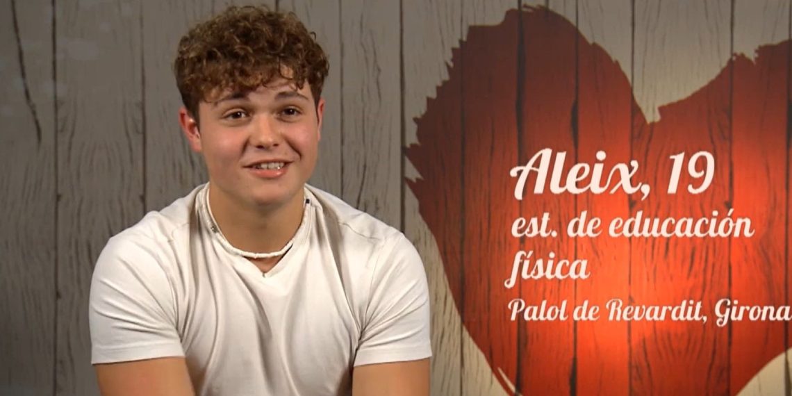 Aleix en First Dates. Foto: Cuatro.