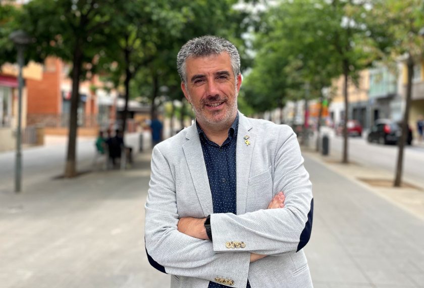 Jordi Viñas, alcalde de Salt. Foto: ERC.