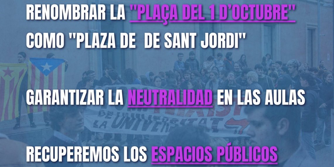 Algunas de las propuestas de S'ha Acabat! para la UPF.