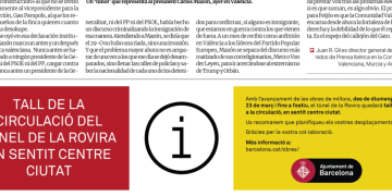 Anuncio publicado en El Periódico (18-3-2025)