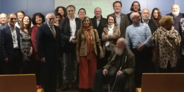 Detalle de la Asamblea General Ordinaria de ICOMOS-España (Barcelona, 2019). Foto: ICOMOS-España