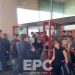 Escrache separatista a EpC en Historia. Foto: EpC.
