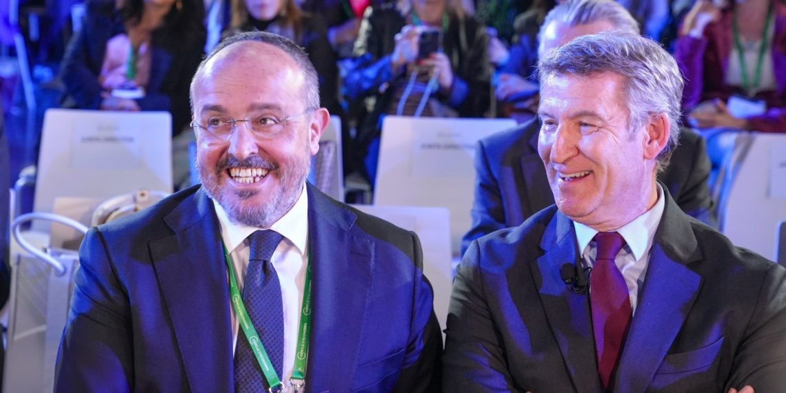 Fernández y Feijóo. Foto: PP.