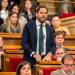 Ignacio Garriga en el Parlament. Foto: VOX.