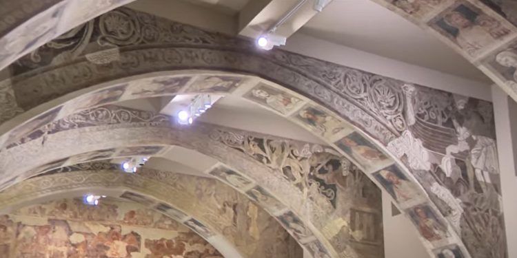 Pinturas de Sijena en el MNAC