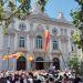 Manifestación de juristas y jueces ante el Supremo. Foto: @JuecesAJFV