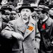 Lluís Companys entre el cónsul soviético en Barcelona Antónov-Ovséyenko y el anarquista Joan García Oliver (23-11-1936). Imagen: archivo Salvador Caamaño