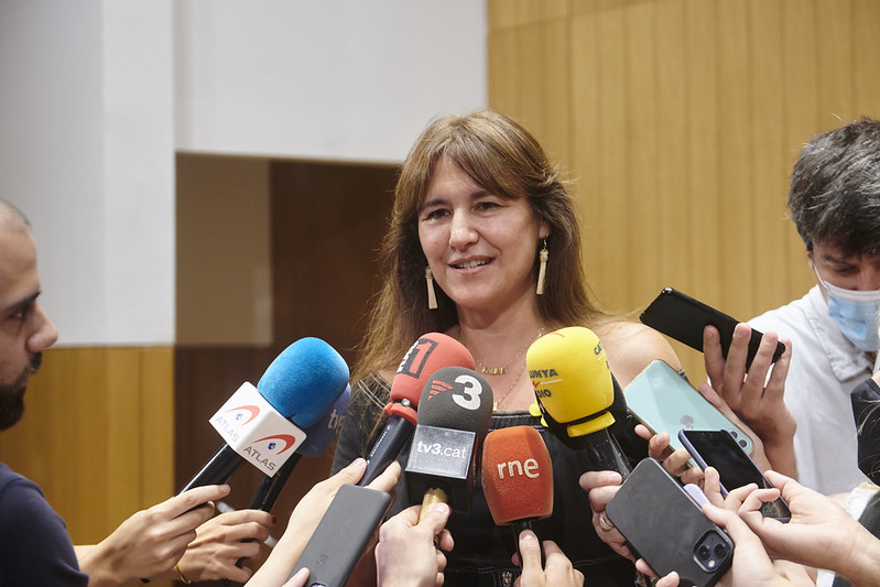 Laura Borràs. Foto: Junts