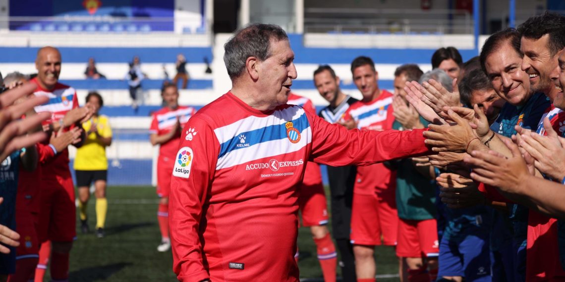 Rafa Marañón en un acto en Sitges. Foto: RCDE