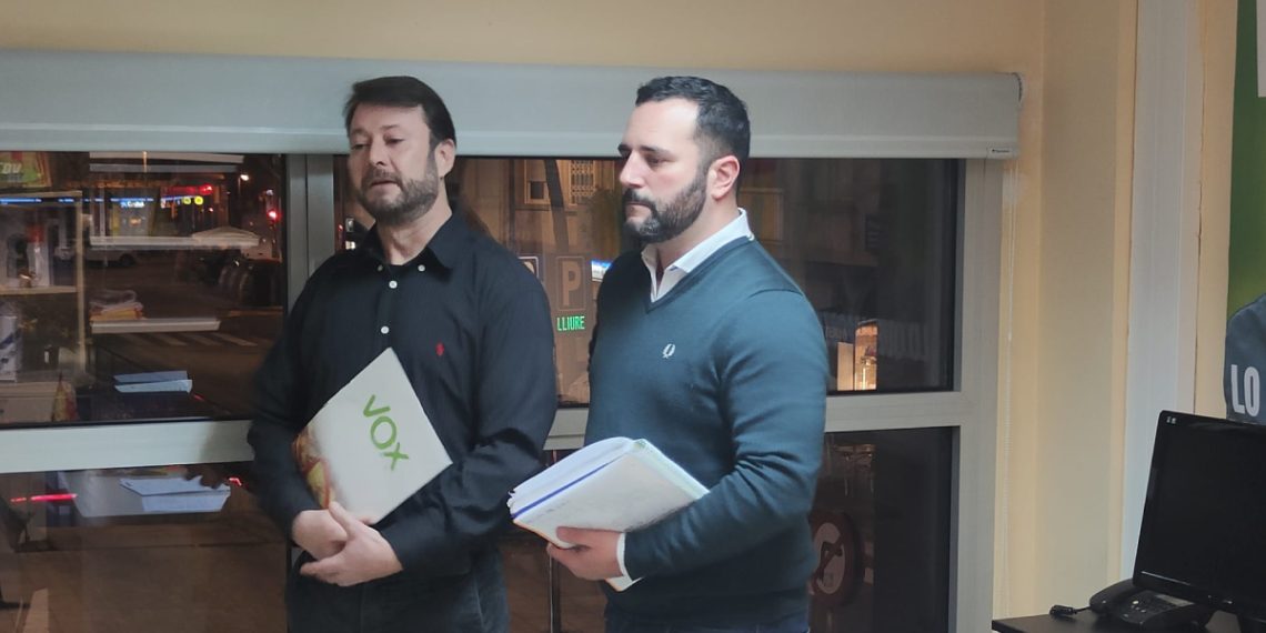 Antonio Balboa y Jordi de la Fuente. Foto: VOX.