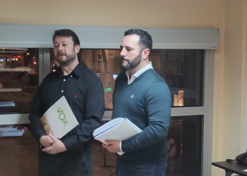 Antonio Balboa y Jordi de la Fuente. Foto: VOX.