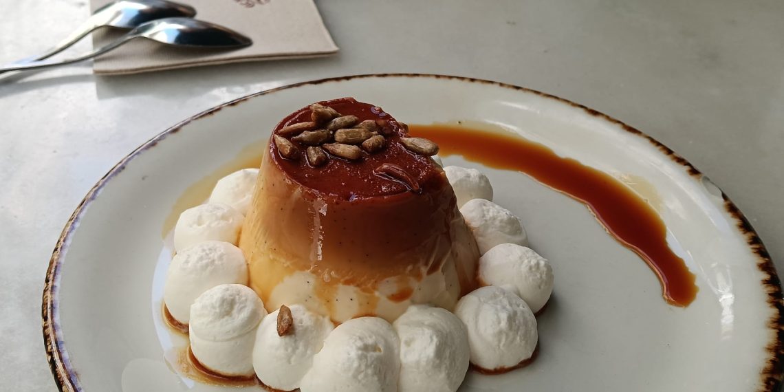 Flan de Casa Petra. Foto. Sergio Fidalgo