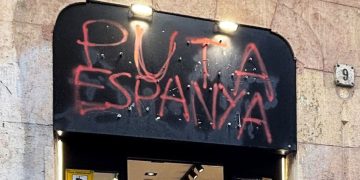 Última vandalización (foto Coordinadora Resistencia Cívica).