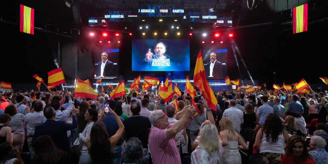 Santiago Abascal en el Europa Viva 25. Foto: VOX