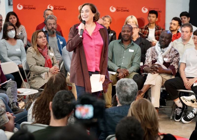 Ada Colau. Foto: Barcelona en Comú