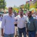 Iván Canovas con Santiago Abascal e Ignacio Garriga. Foto: VOX.