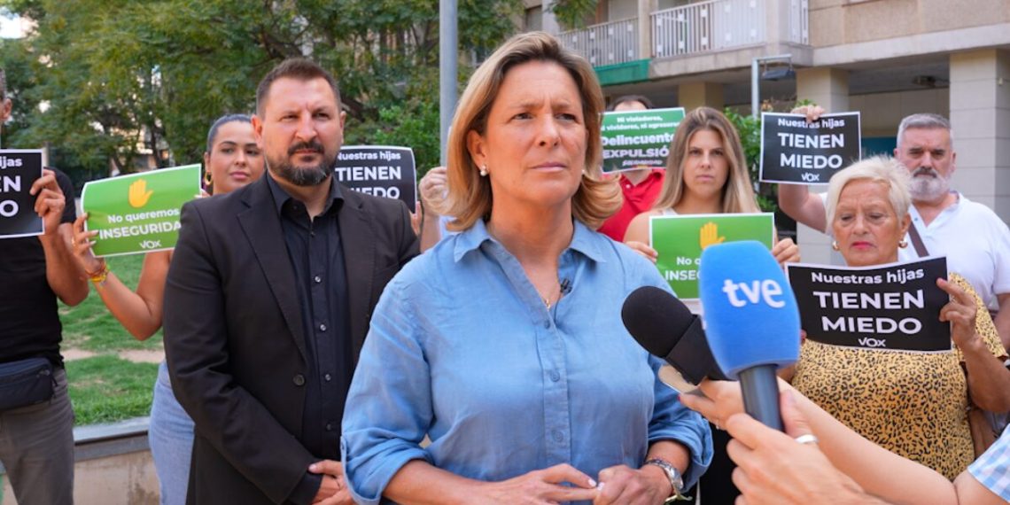 María García Fuster y Miguel Martínez. Foto: VOX.