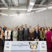 Foto de familia con los ganadores del certamen.© Fundación ”la Caixa”