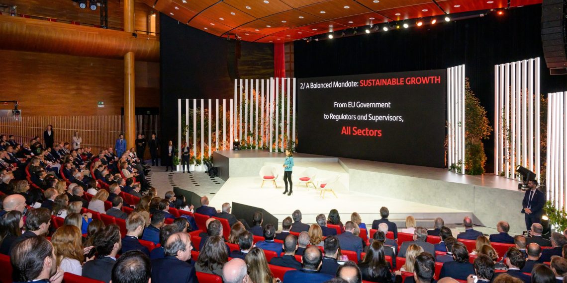 Foto de la edición de 2024 de la Conferencia Internacional de Banca de Banco Santander